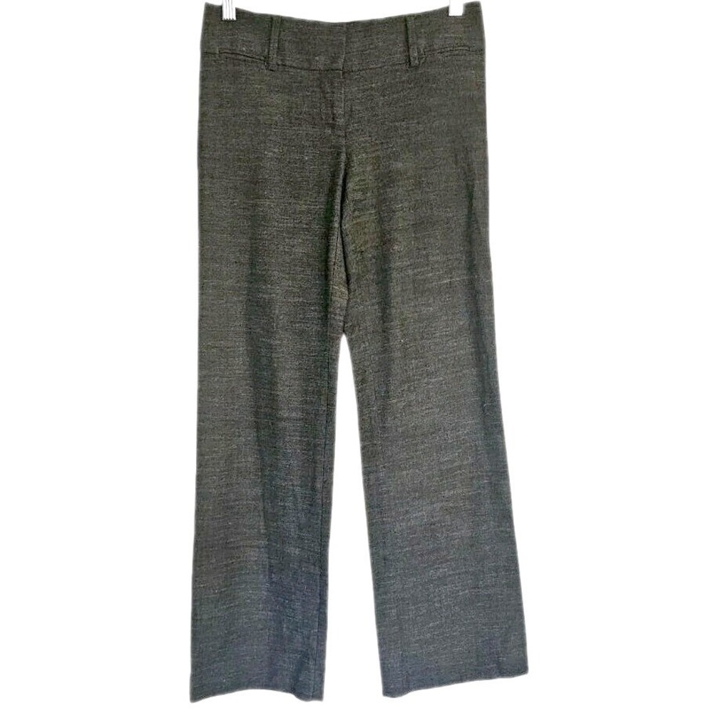 Loft Marisa trouser wide leg‎ size 0 gray charcoal